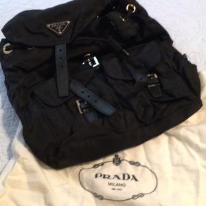 Authentic Prada mini backpack